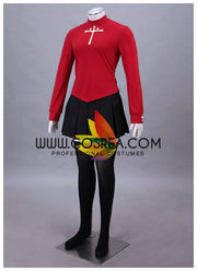 Cosrea Games Fate Night Rin Tohsaka Casual Cosplay Costume