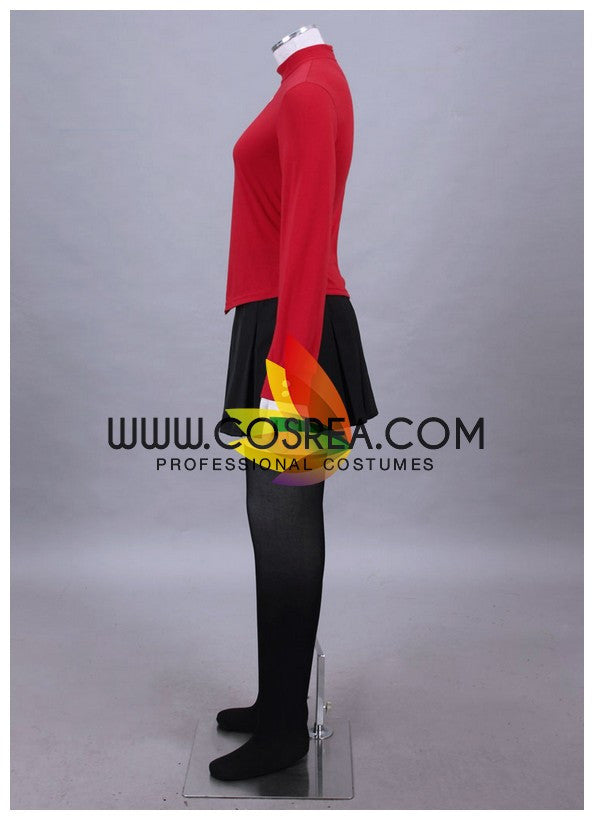 Cosrea Games Fate Night Rin Tohsaka Casual Cosplay Costume