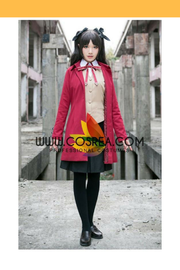 Cosrea Games Fate Night Rin Tohsaka Homurahara Cosplay Costume