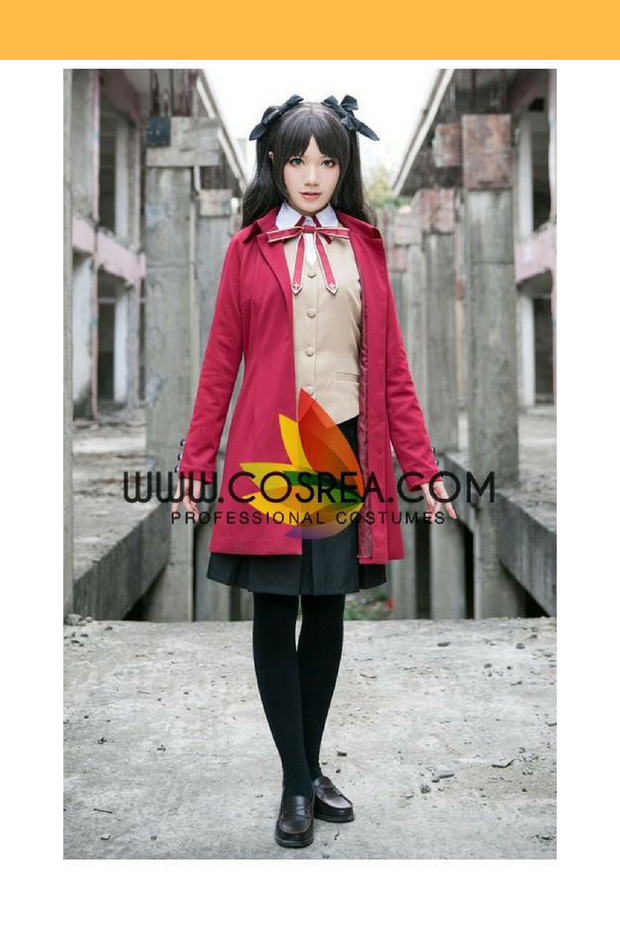 Cosrea Games Fate Night Rin Tohsaka Homurahara Cosplay Costume