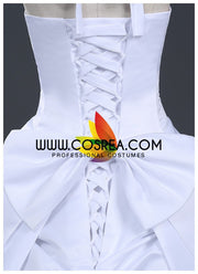 Cosrea Games Fate Night Saber Anniversary Wedding Cosplay Costume