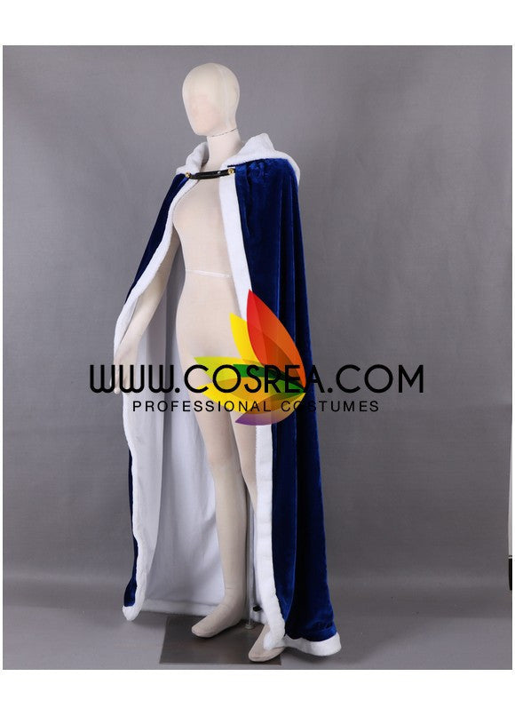 Cosrea Games Fate Night Saber Cloak Cosplay Costume