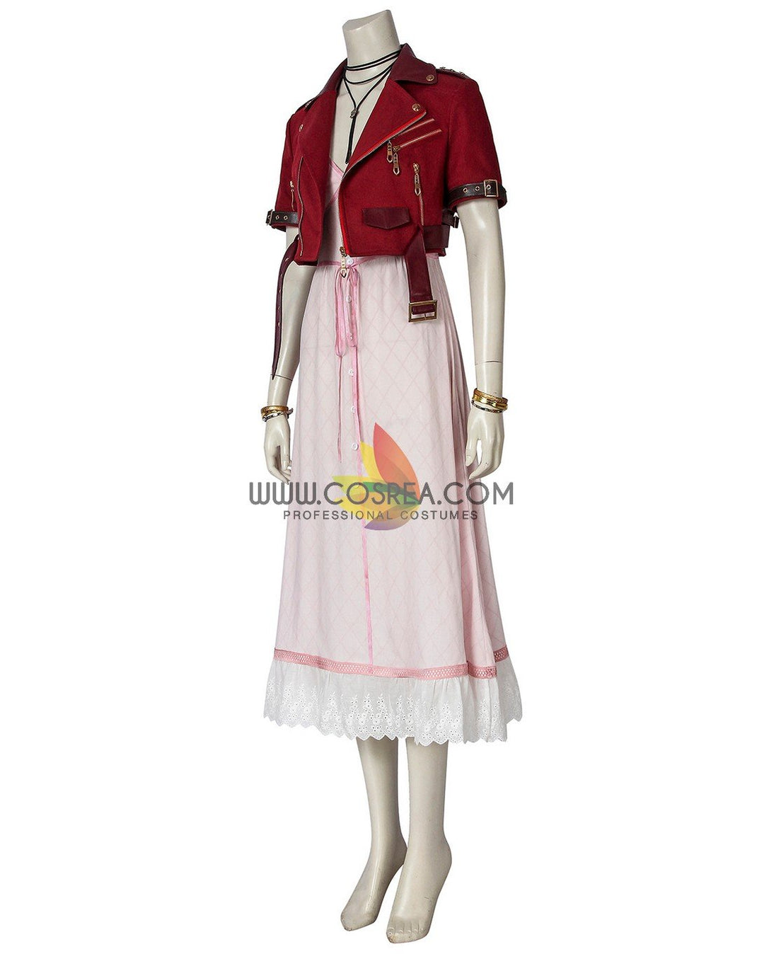 Final Fantasy VII Remake FF7 Remake Aerith Complete Cosplay Costume