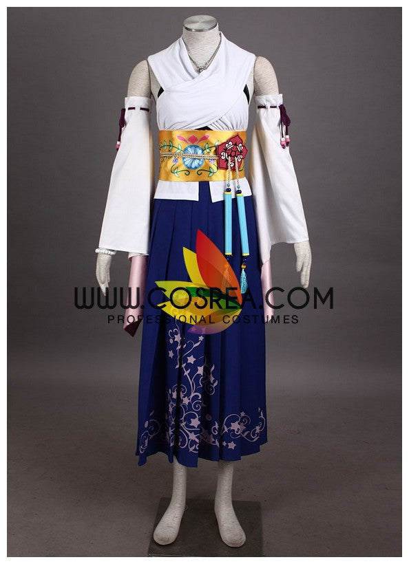 Cosrea Games Final Fantasy X Yuna Complete Cosplay Costume