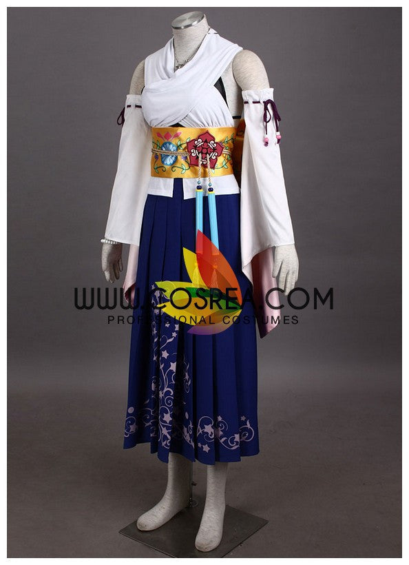 Cosrea Games Final Fantasy X Yuna Complete Cosplay Costume