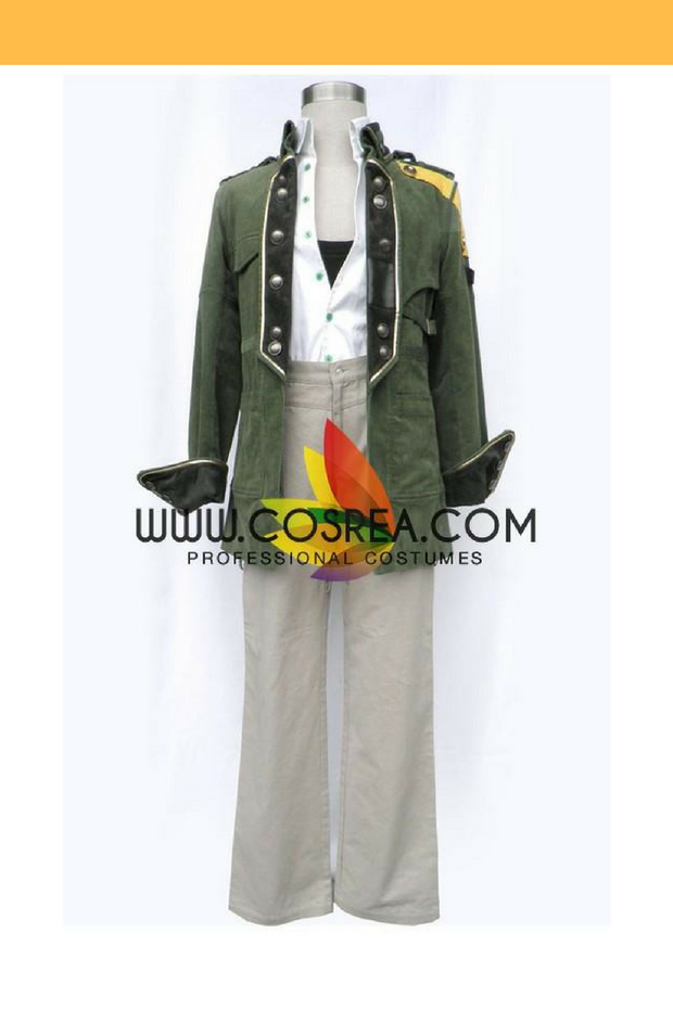 Cosrea Games Final Fantasy XIII Sazh Katzroy Cosplay Costume