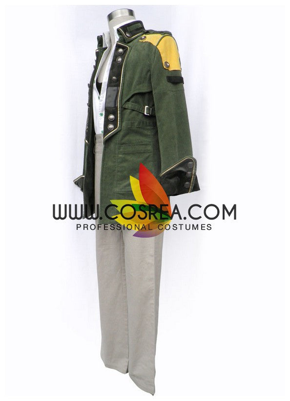 Cosrea Games Final Fantasy XIII Sazh Katzroy Cosplay Costume