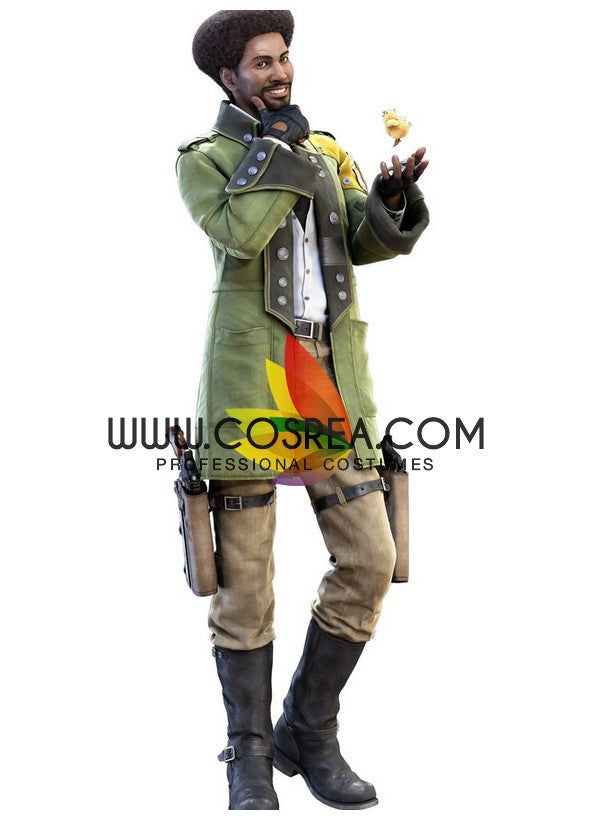 Cosrea Games Final Fantasy XIII Sazh Katzroy Cosplay Costume