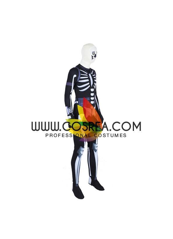 Cosrea Games Fortnite Skull Trooper Cosplay Costume