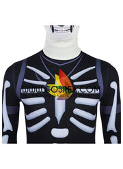 Cosrea Games Fortnite Skull Trooper Cosplay Costume