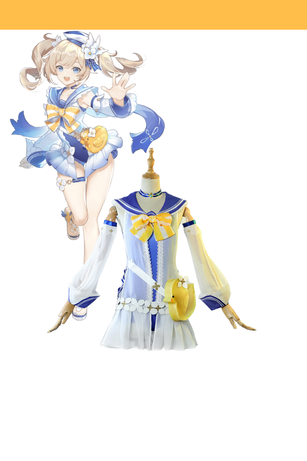 Cosrea Games Genshin Impact Barbara Summer Swimsuit Standard Size Only Cosplay Costume