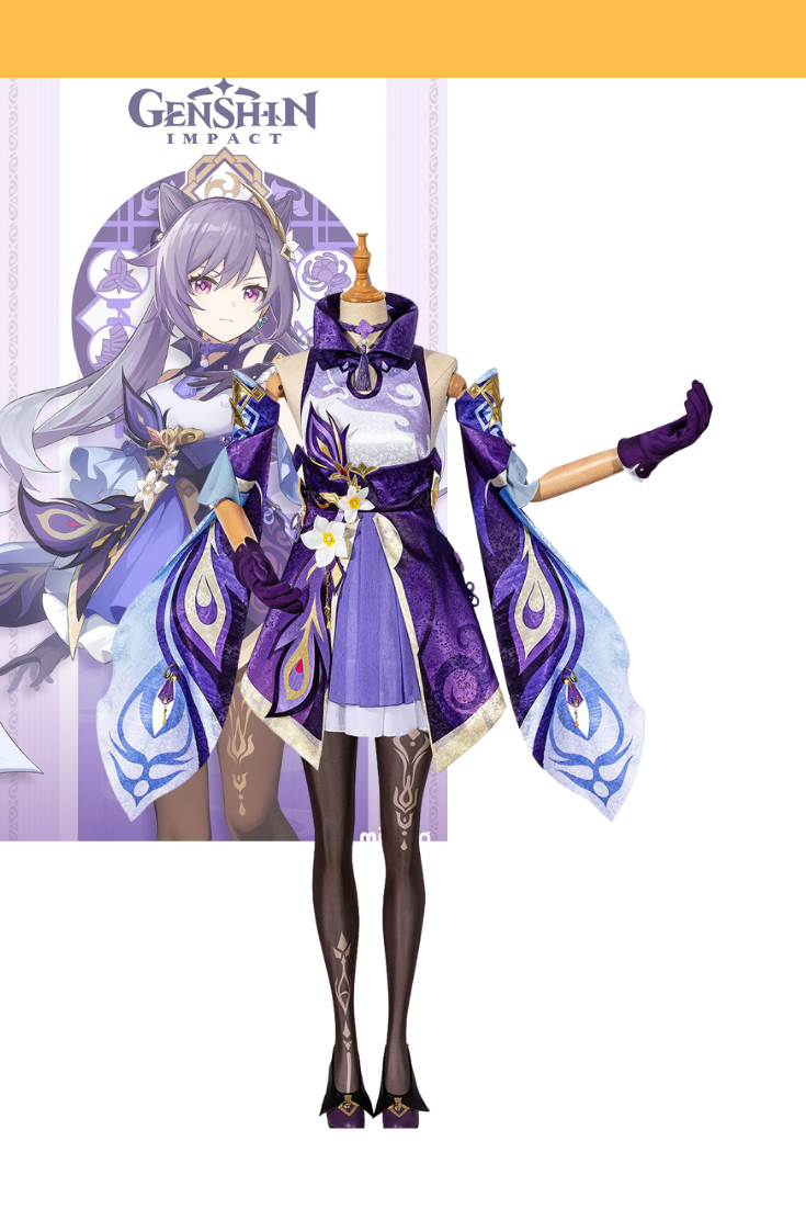 Cosrea Games Genshin Impact Keqing Standard Size Only Cosplay Costume