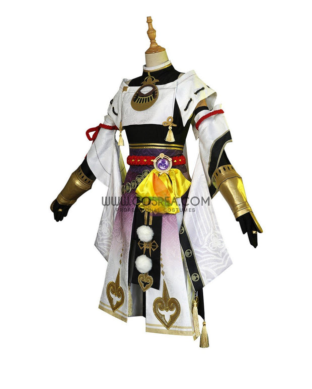 Cosrea Games Genshin Impact Kujou Sara Standard Size Only Cosplay Costume