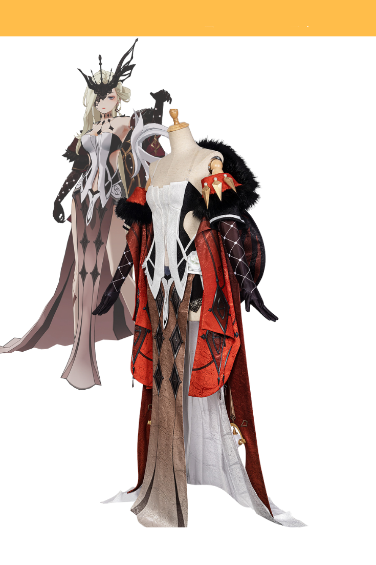 Genshin Impact La Signora Standard Size Only Cosplay Costume - Cosrea ...