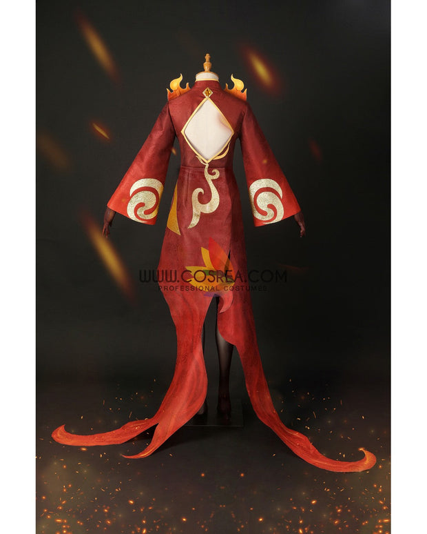 Cosrea Games Genshin Impact Pyro Yaksha Custom Cosplay Costume