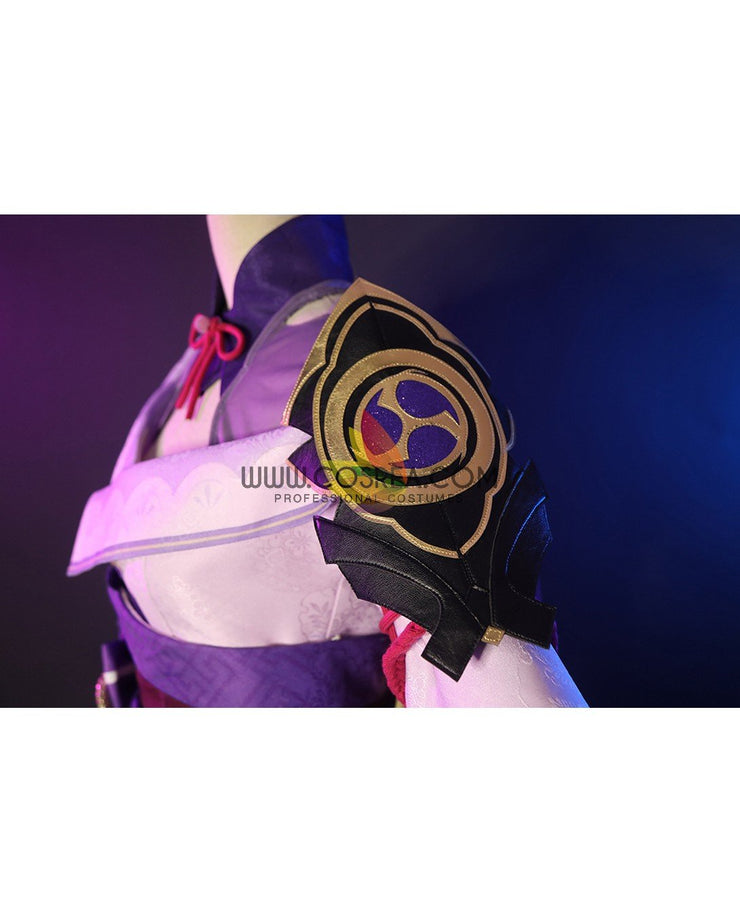 Cosrea Games Genshin Impact Raiden Shogun Standard Size Only Cosplay Costume