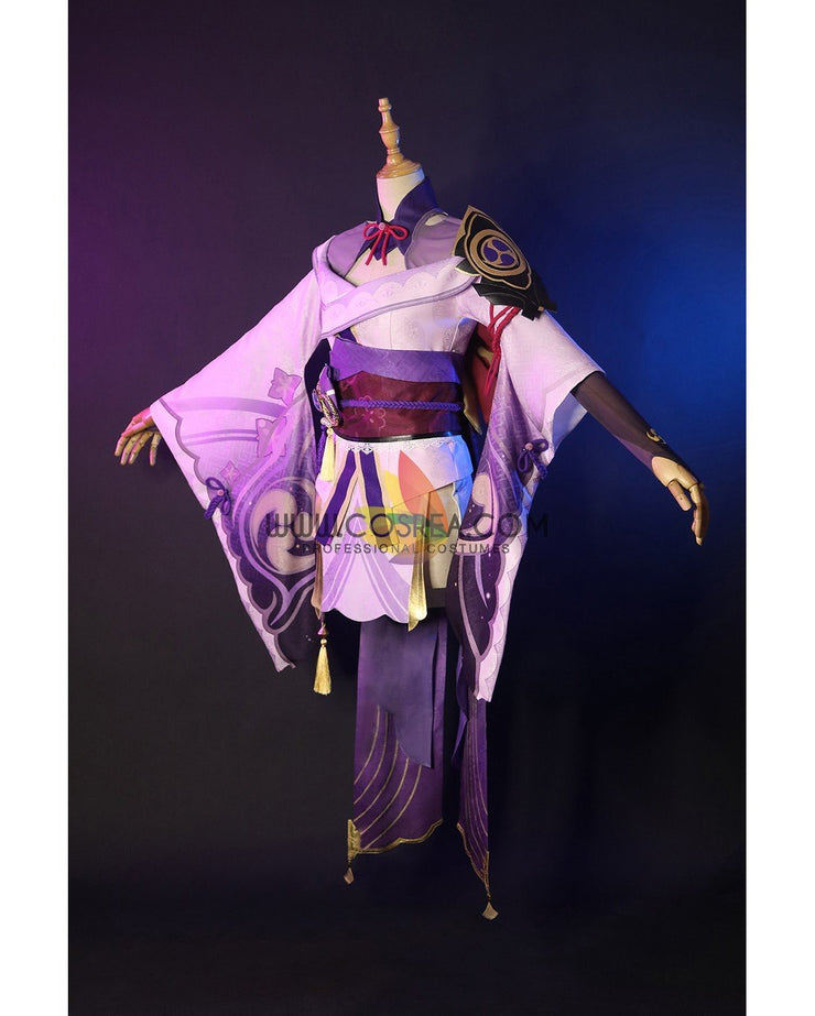 Cosrea Games Genshin Impact Raiden Shogun Standard Size Only Cosplay Costume