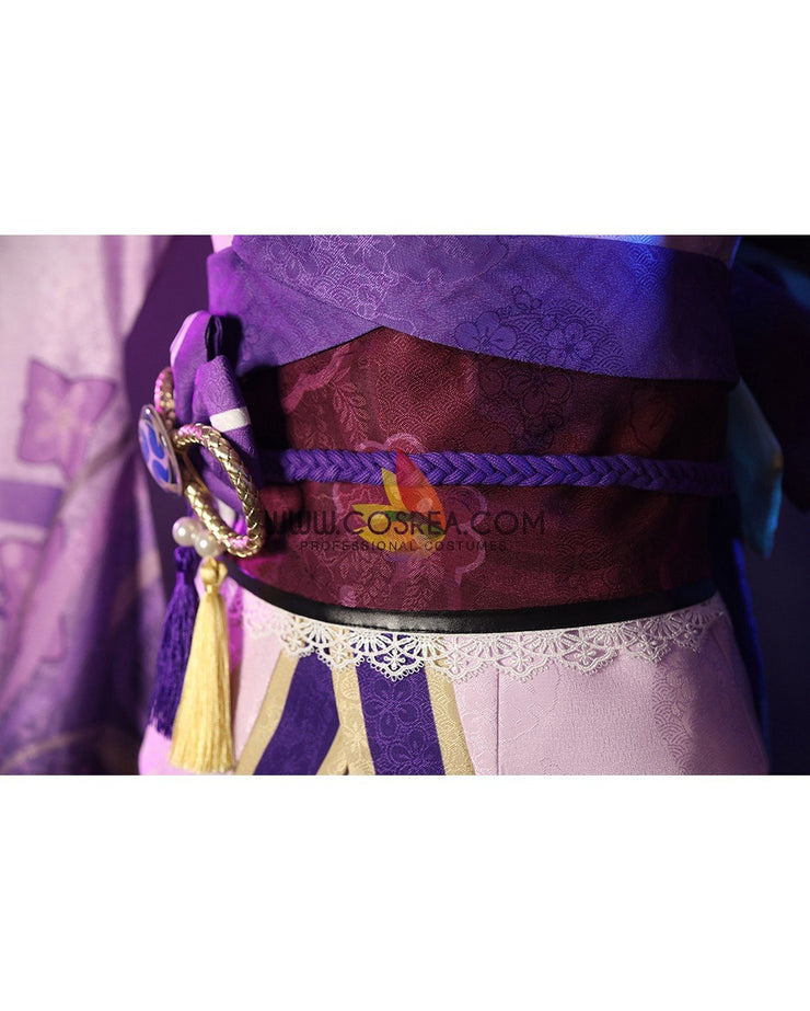 Cosrea Games Genshin Impact Raiden Shogun Standard Size Only Cosplay Costume