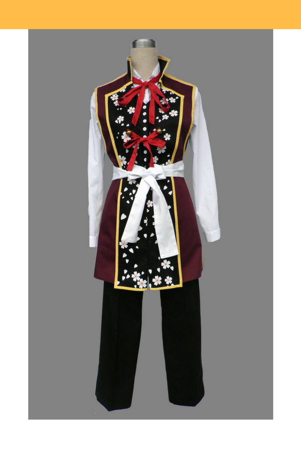 Cosrea Games Hakuoki Chizuru Yukimura Floral Cosplay Costume