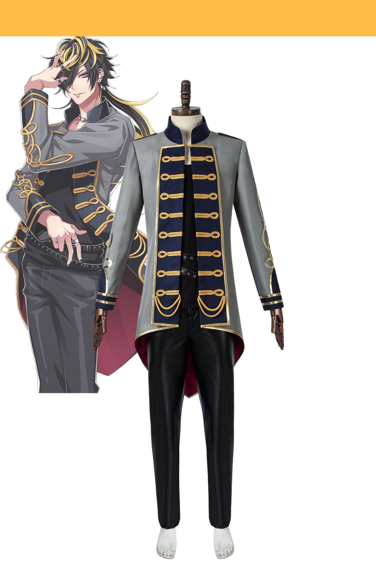 Cosrea Games Hypnosis Mic Division Rap Battle Bad Ass Temple Jyushi Aimono Cosplay Costume