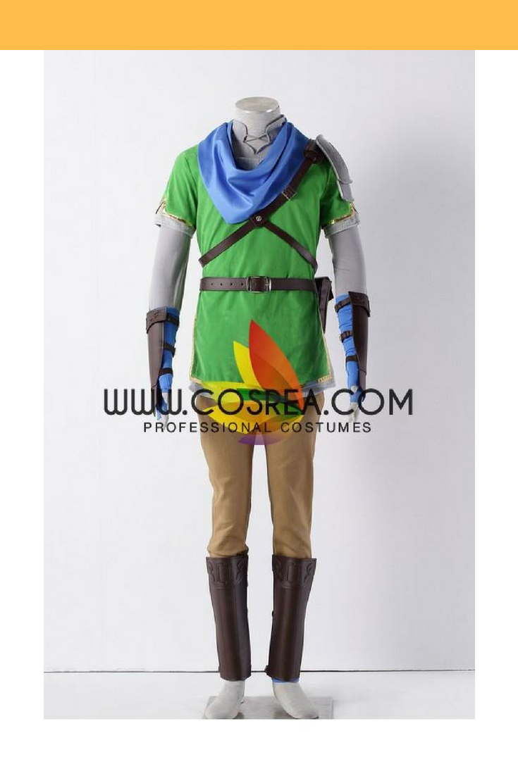 Cosrea Games Hyrule Warriors Link Green Cosplay Costume