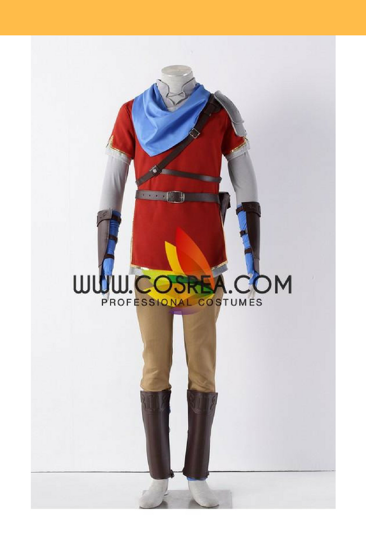Cosrea Games Hyrule Warriors Link Red Cosplay Costume
