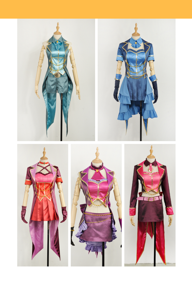 Cosrea Games Idolmaster Cinderella Tulip Cosplay Costume