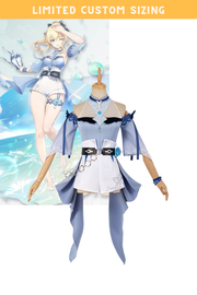 Cosrea Games Jean Sea Breeze Dandelion Summer Outfit Genshin Impact Limited Custom Sizing Cosplay Costume