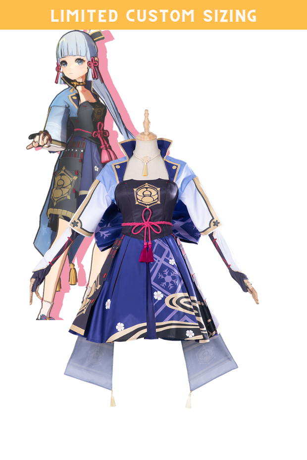 Cosrea Games Kamisato Ayaka Genshin Impact Cosplay Costume