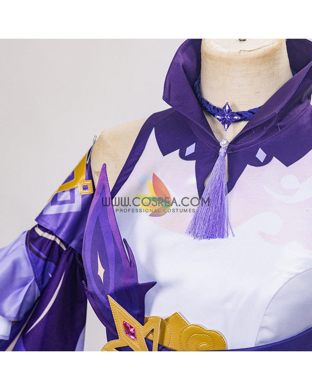 Cosrea Games Keqing Genshin Impact Cosplay Costume