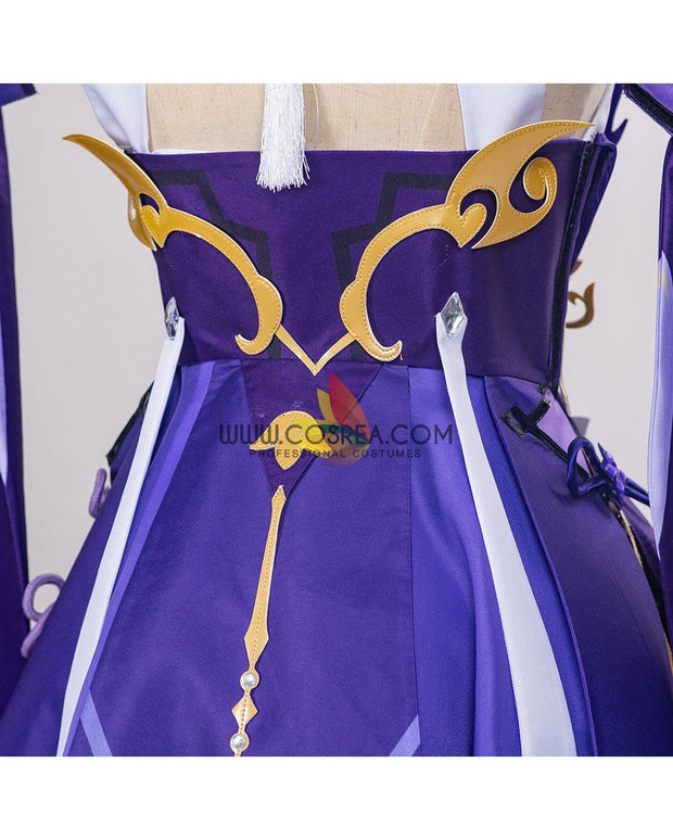 Cosrea Games Keqing Genshin Impact Cosplay Costume