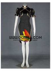 Cosrea Games King Of Fighters Chun Li Black Cosplay Costume