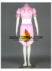 Cosrea Games King Of Fighters Chun Li Pink Cosplay Costume