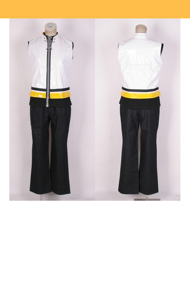 Cosrea Games Kingdom Hearts 2 Riku PU Leather Cosplay Costume