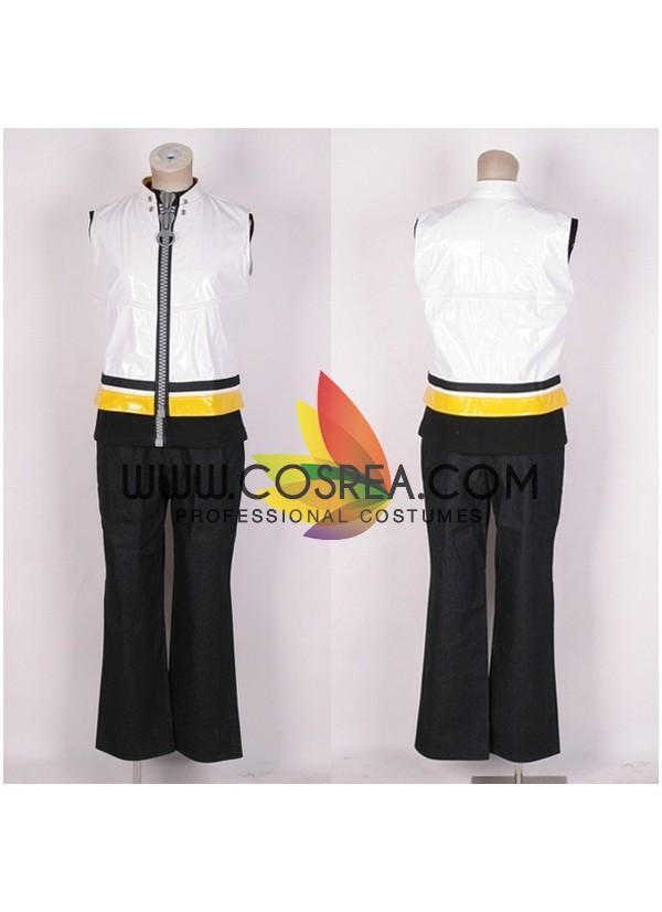 Cosrea Games Kingdom Hearts 2 Riku PU Leather Cosplay Costume