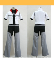 Cosrea Games Kingdom Hearts 2 Roxas Uniform Fabric Cosplay Costume