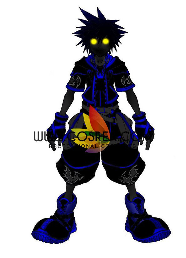 Cosrea Games Kingdom Hearts II Sora Wisdom Shadow Form Cosplay Costume