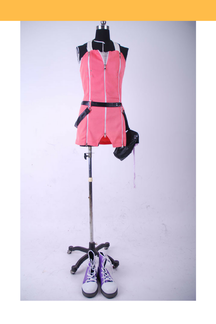 Cosrea Games Kingdom Hearts Kairi Pink Cosplay Costume