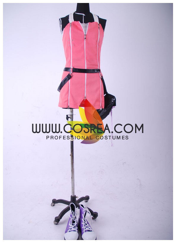 Cosrea Games Kingdom Hearts Kairi Pink Cosplay Costume