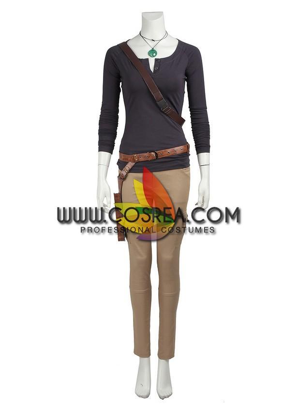 Cosrea Games Lara Croft Cosplay Costume Option B