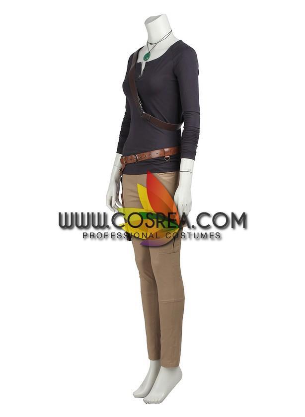 Cosrea Games Lara Croft Cosplay Costume Option B