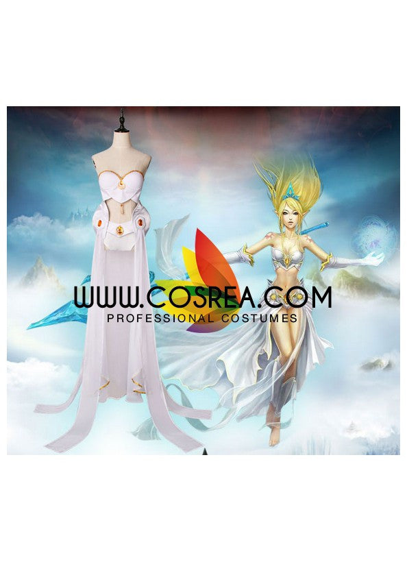 Cosrea Games League of Legend Janna Classic Cosplay Costume