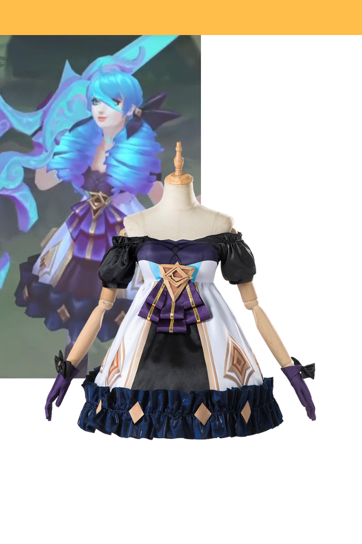 Cosrea Games League of Legends Gwen Cosplay Costume