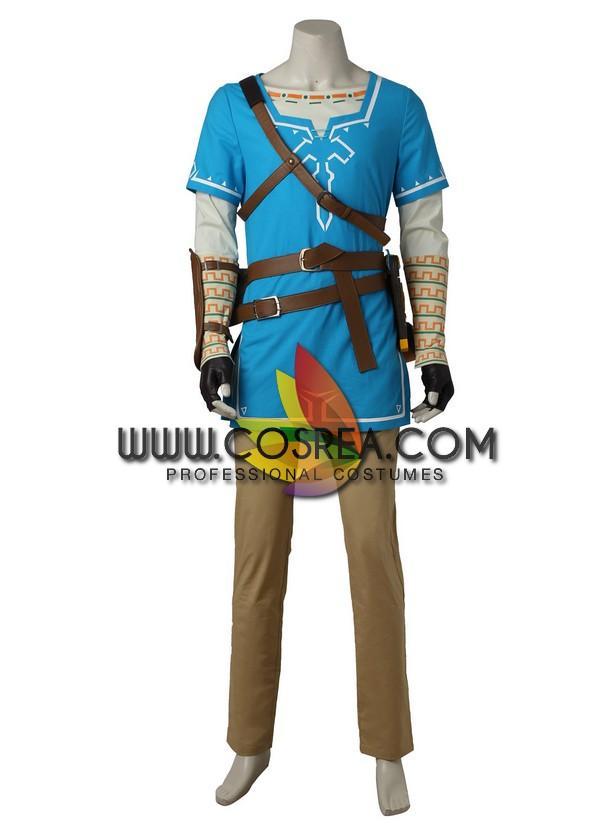 Cosrea Games Link Breath Of The Wild Cosplay Costume