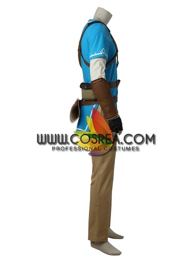 Cosrea Games Link Breath Of The Wild Cosplay Costume