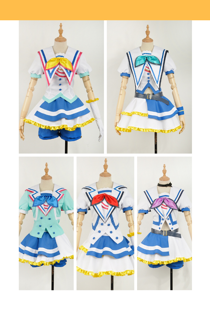Love Live Aqours Aozora Jumping Heart Cosplay Costume