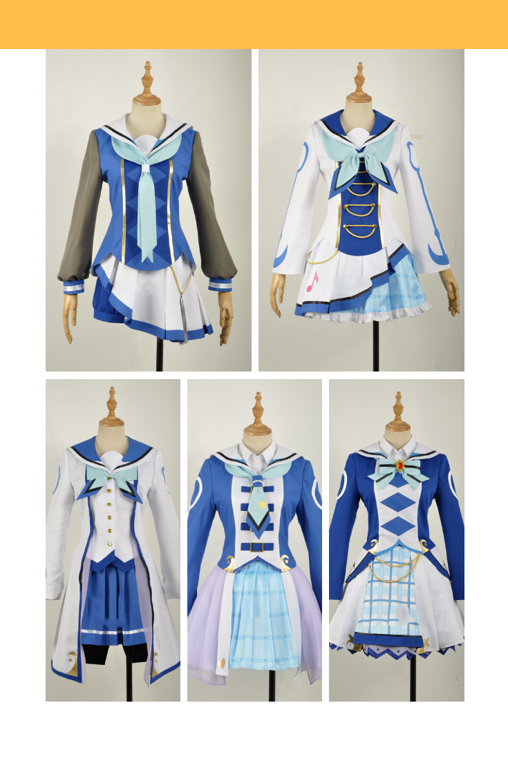 Cosrea Games Love Live Aquors OP2 Cosplay Costume
