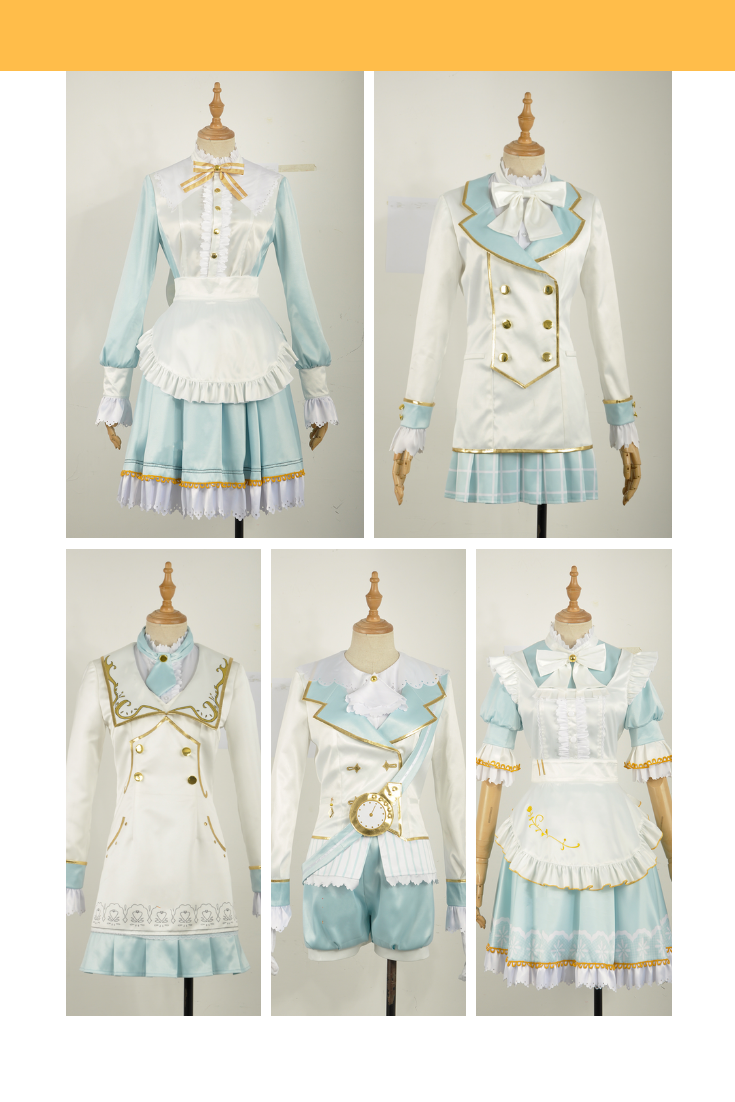 Cosrea Games Love Live Aquors Wonderland Cosplay Costume