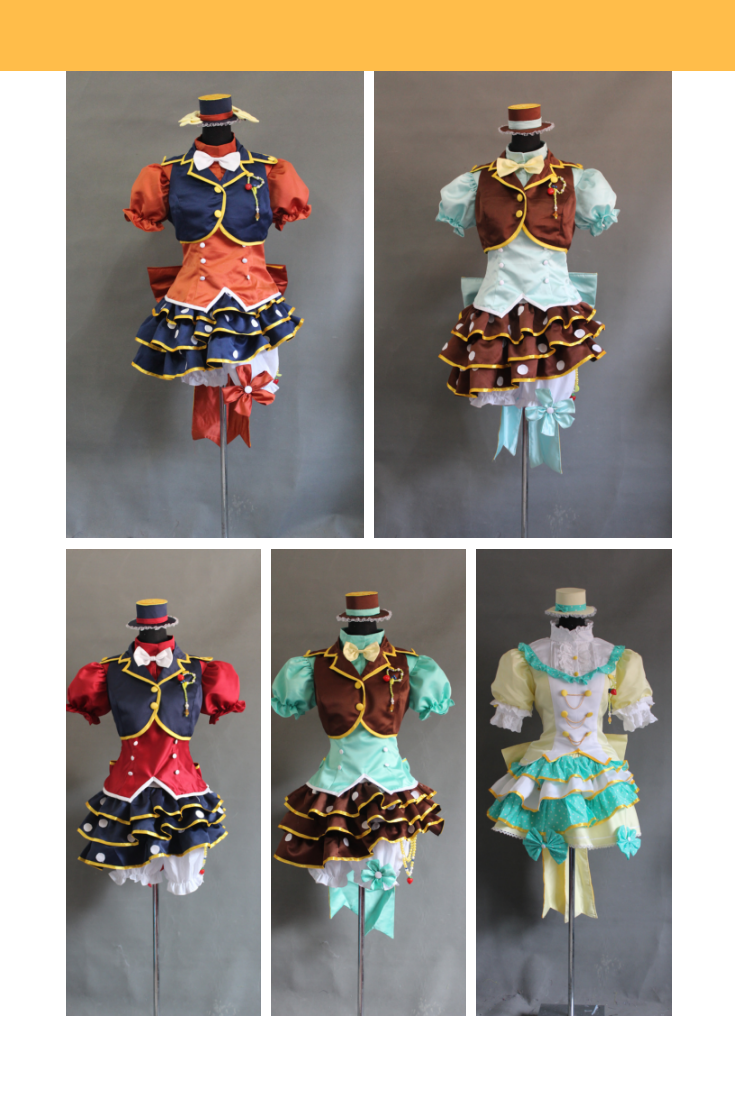 Cosrea Games Love Live Fruit Fresh SR Cosplay Costume