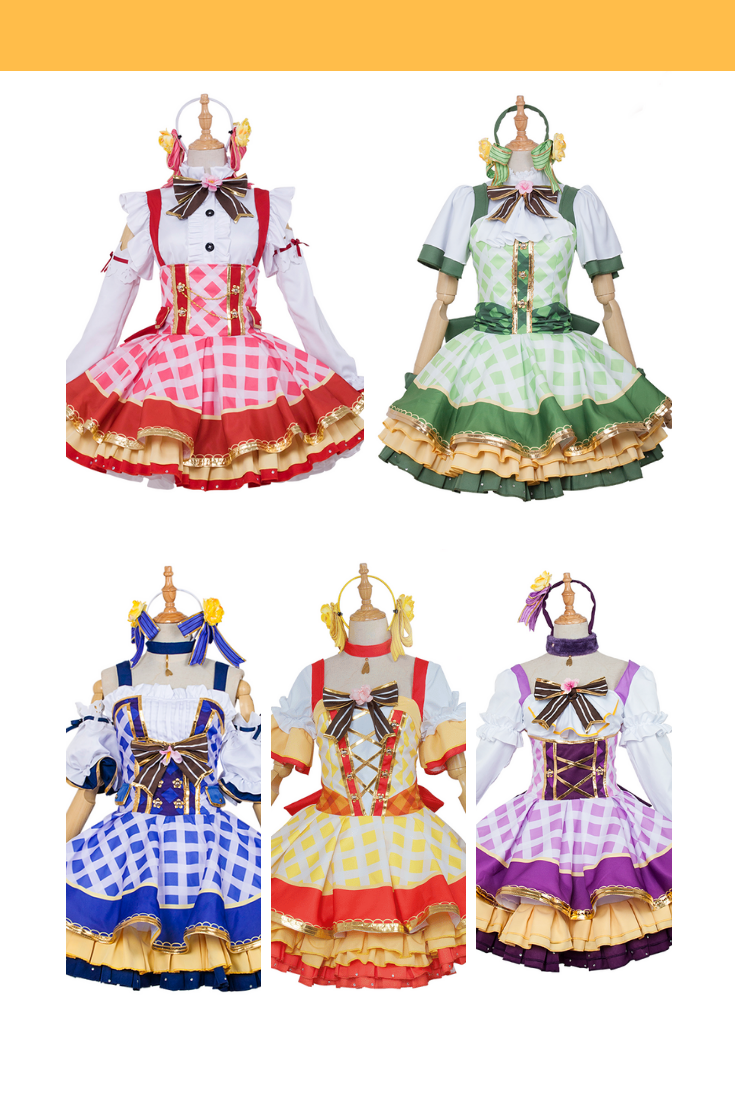 Cosrea Games Love Live SR Flower Awakening Cosplay Costume